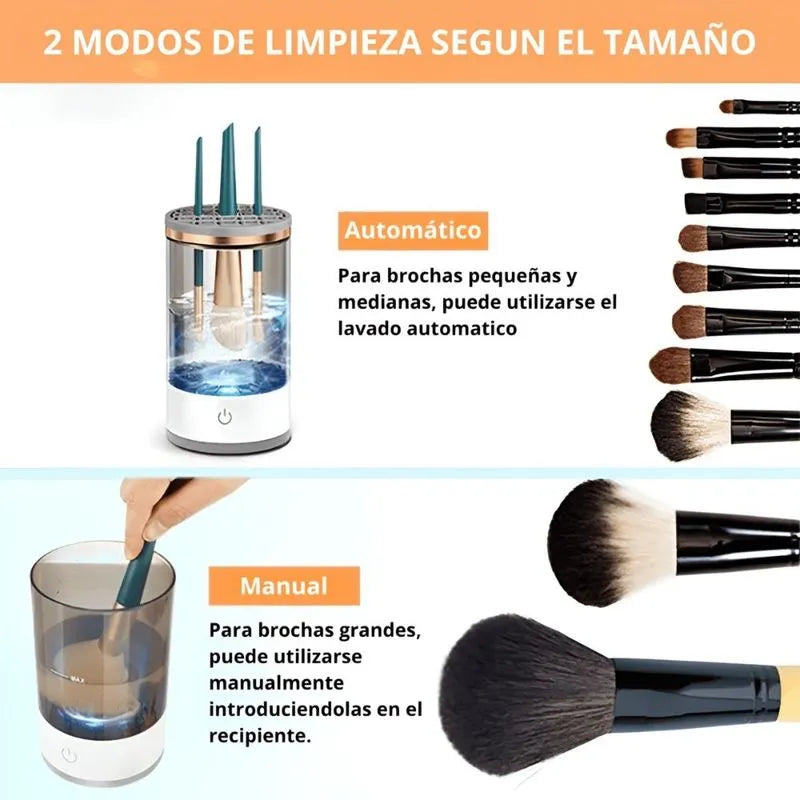BRUSHY PRO maquina limpiadora de brochas