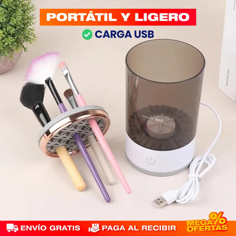 BRUSHY PRO maquina limpiadora de brochas