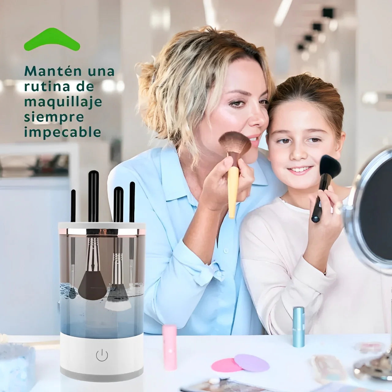 BRUSHY PRO maquina limpiadora de brochas