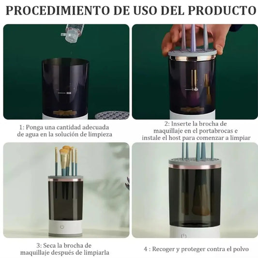 BRUSHY PRO maquina limpiadora de brochas