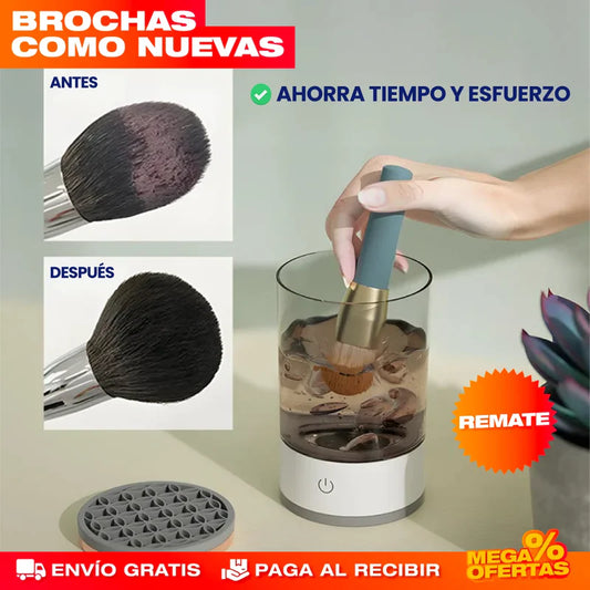 BRUSHY PRO maquina limpiadora de brochas
